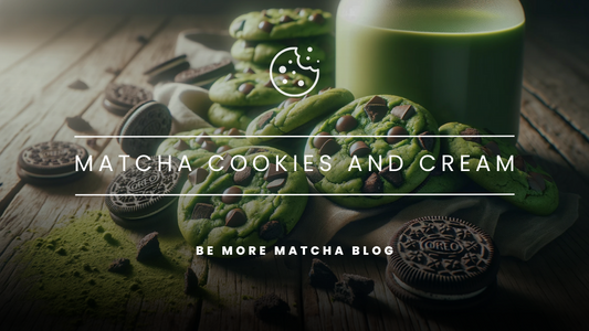 Green Meets Gourmet: Try This Irresistible Matcha Cookies and Cream Recipe!